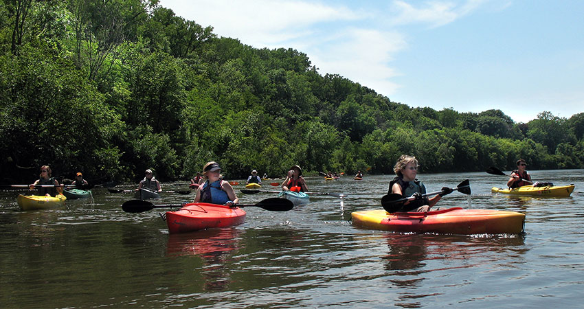 Kayaking