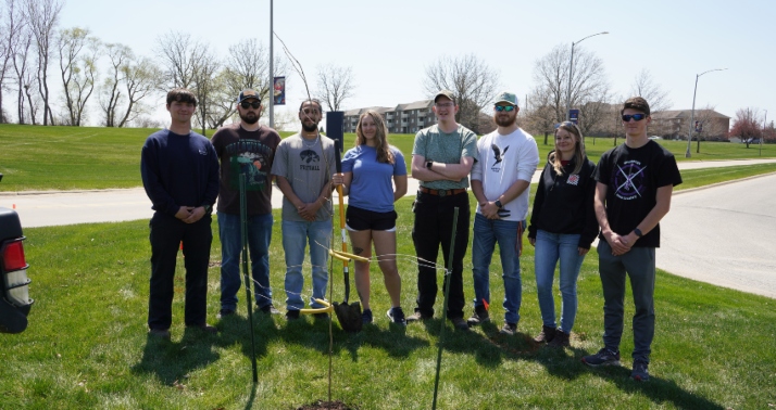 Students from Hawkeye