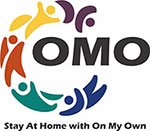 OMO Stay at home on my own logo