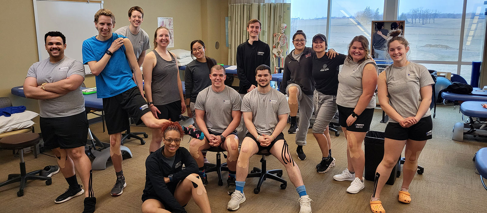 Students in the Physical Therapist Assistant program